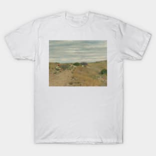 The Old Sand Road by William Merritt Chase T-Shirt